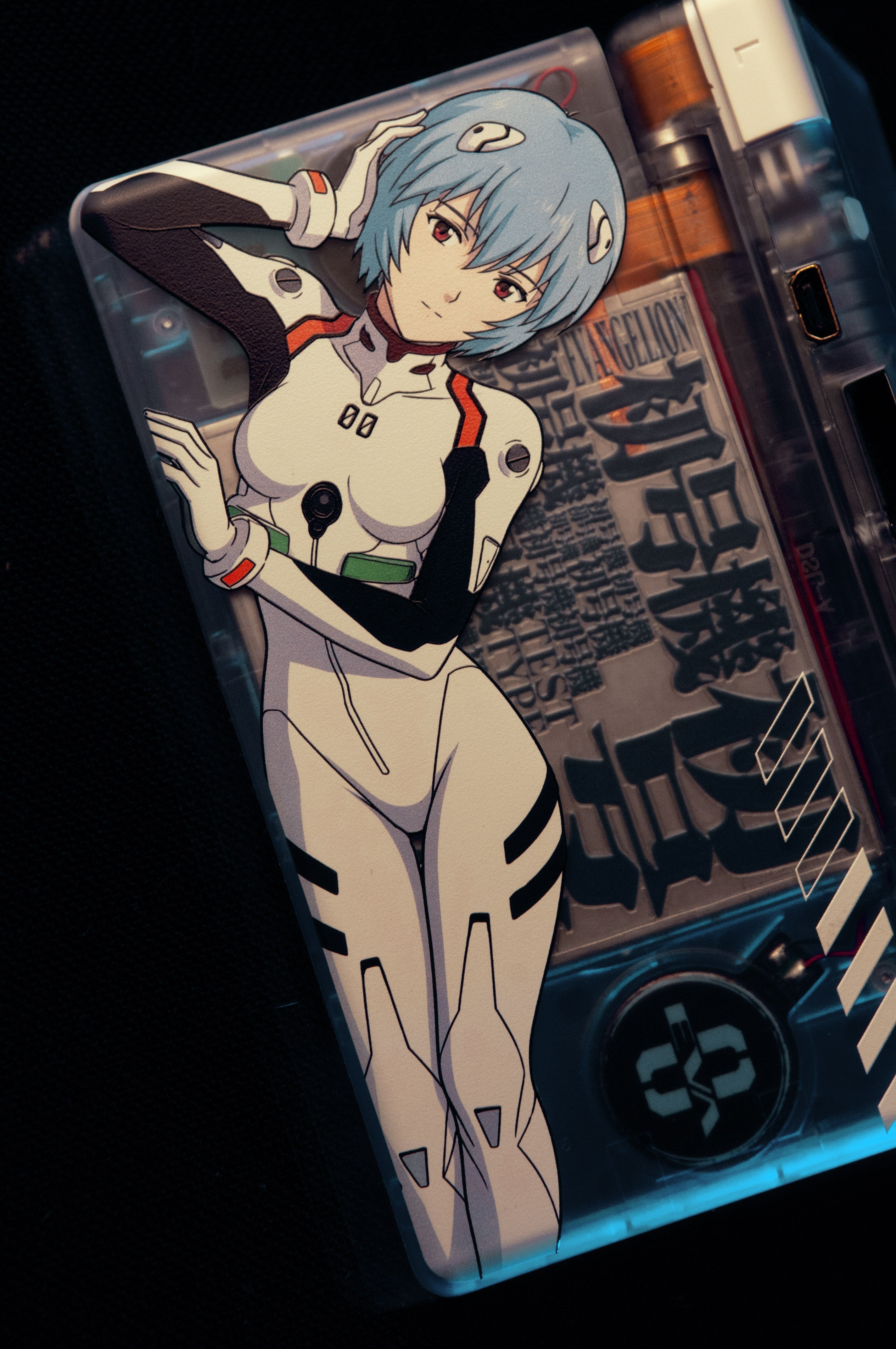 DS Lite Custom Rei Ayanami Edition