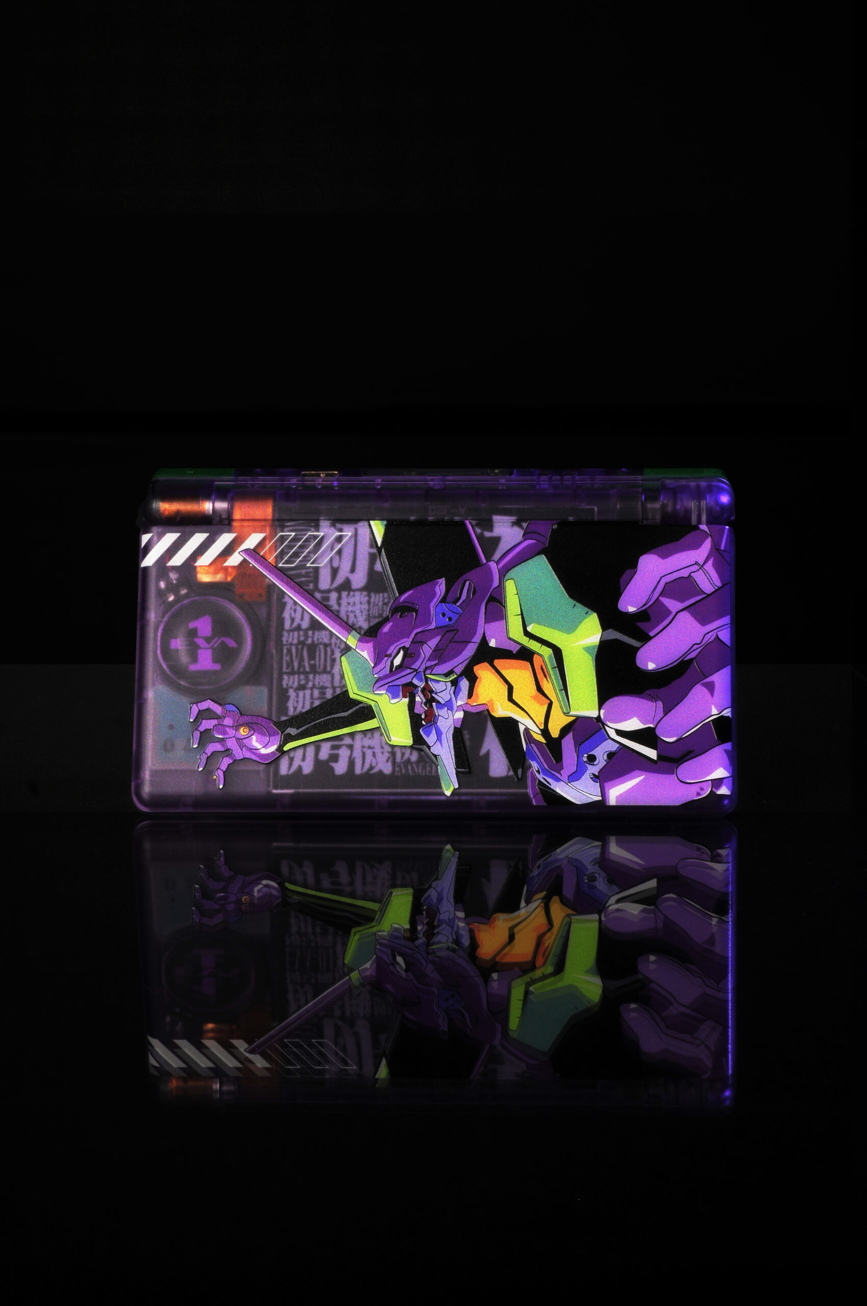 EVA-01 (Evangelion) custom Nintendo DS Lite, detail view 4