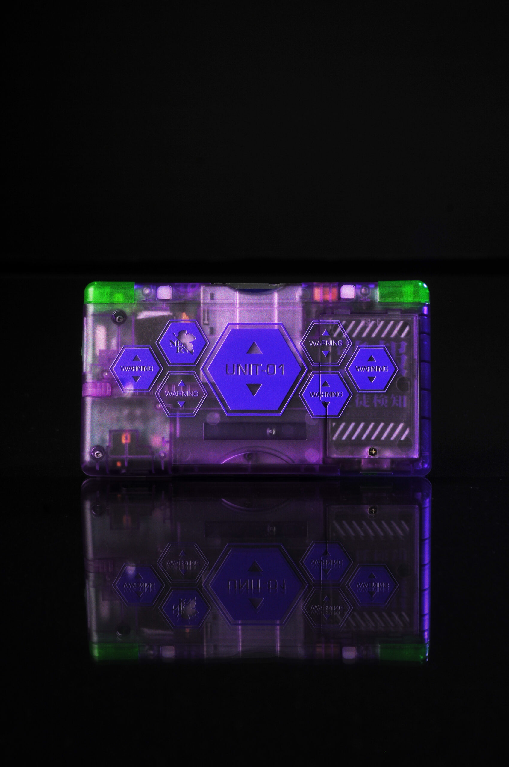EVA-01 (Evangelion) custom Nintendo DS Lite, detail view 3