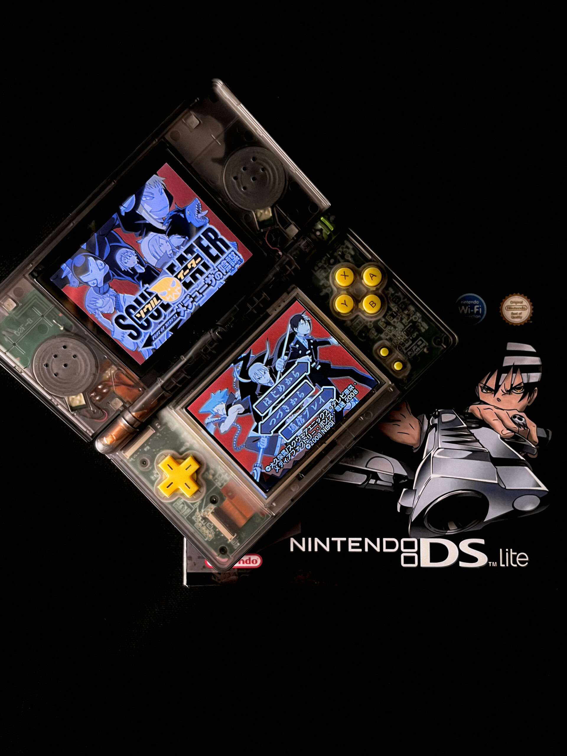 Death the Kid Custom Nintendo DS Lite — Soul Eater | RetroForge Lab
