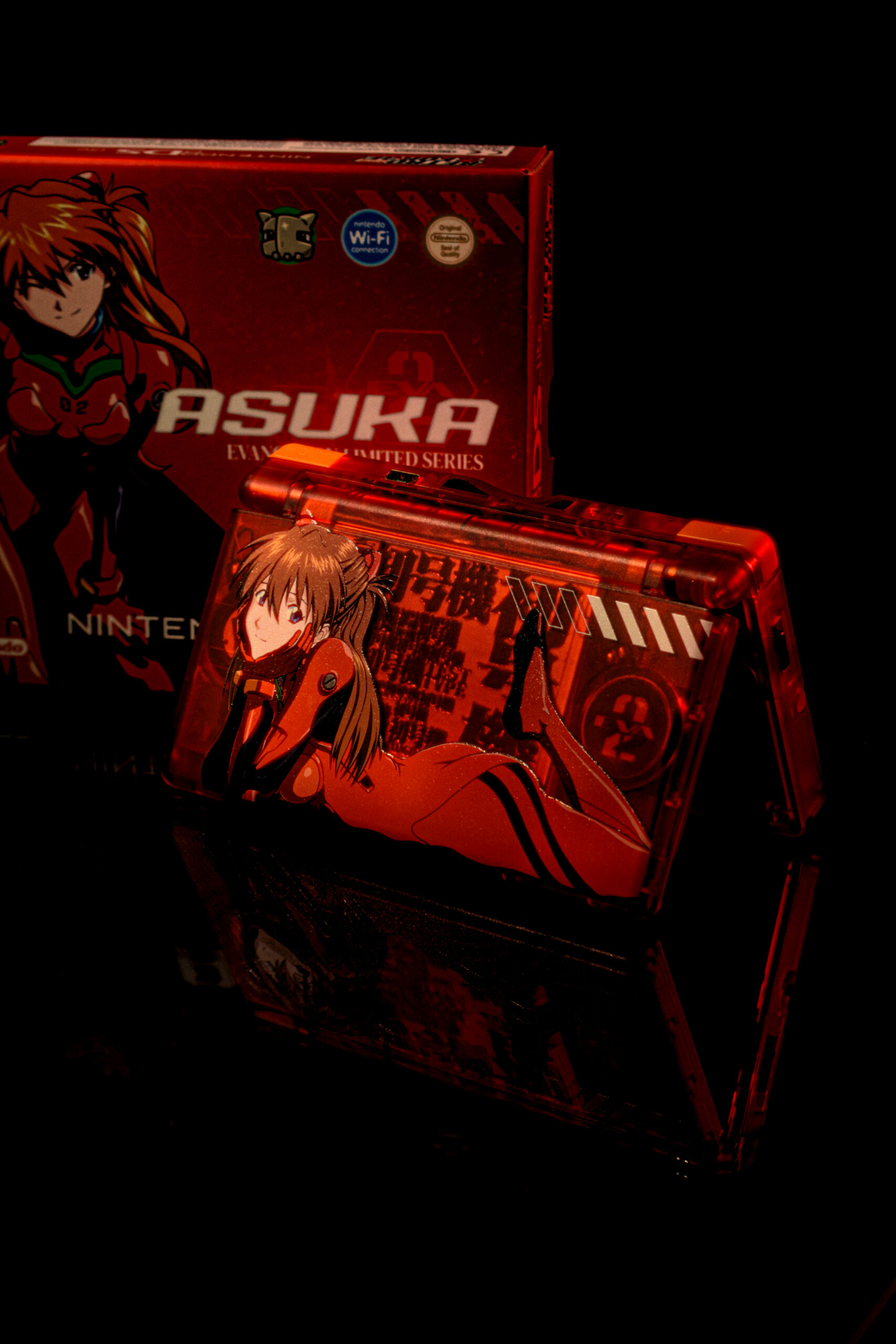 EVA-02 Asuka (Evangelion) custom Nintendo DS Lite, detail view 7