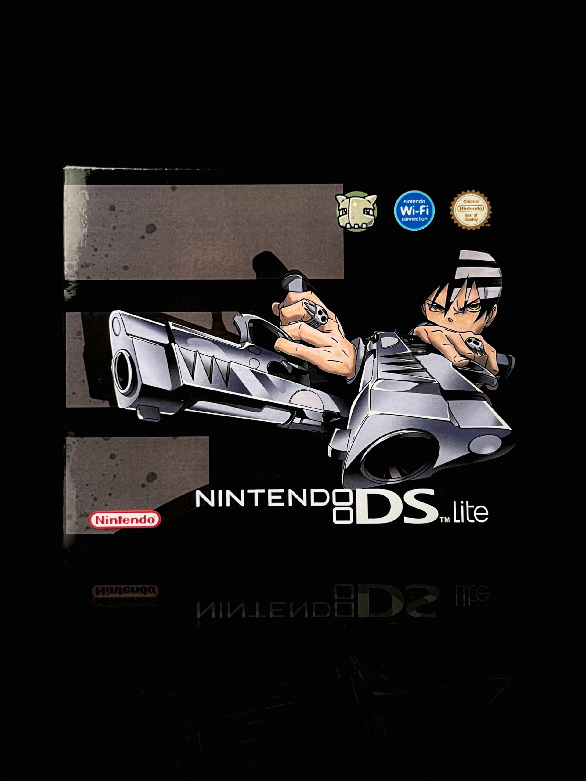 Death the Kid (Soul Eater) custom Nintendo DS Lite, detail view 7