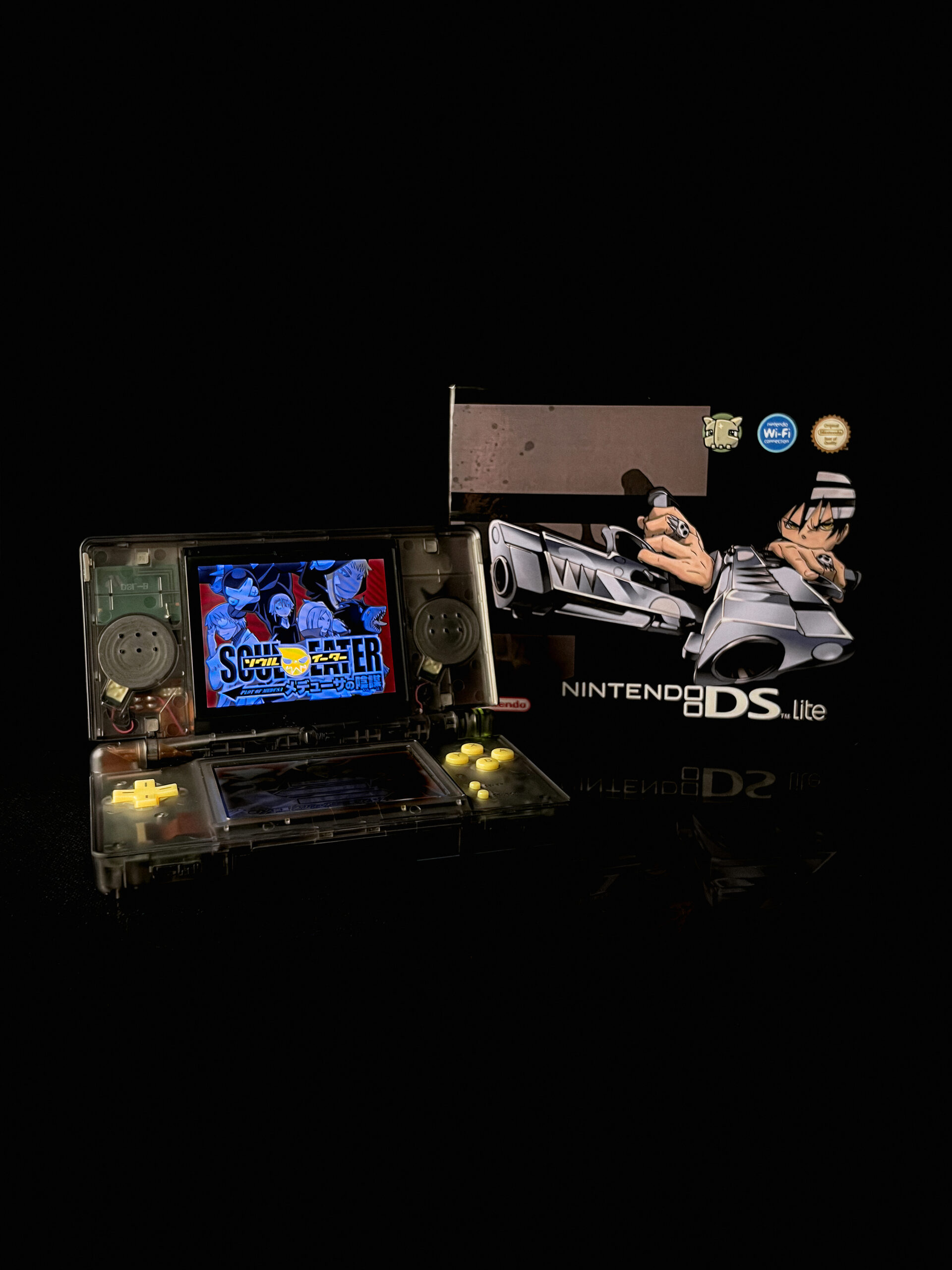 Death the Kid (Soul Eater) custom Nintendo DS Lite, detail view 8